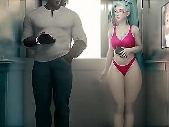 Hot Slim Japanese Teen Takes Big Cumshot Inside Her