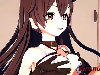 Cute Japanese Beauty Rides Big Cock Sensually