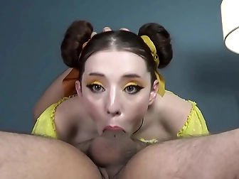 Shy Yukino Gets Her Face Jizzed On In Kinky Bukkake Party