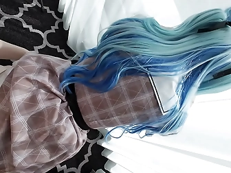 Hot Shemale Gets Cock Rubbed Sensually and Roughly Fucked