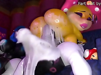 Asian Gang Bang Leaves Rin Stuffed Full Of Jizz