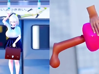 Straight Stud Swallows Meat Stick Indoors Passionately