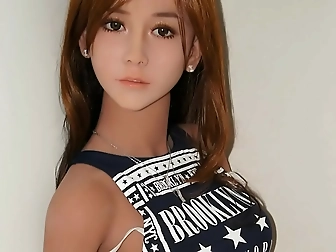 Stockinged Japanese Babe Awaits Her Office Lover's Cock