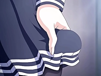 Excited Japanese Teen Reveals Her Natural Tits Indoors