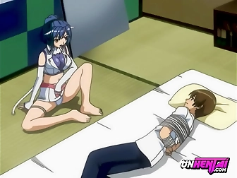 Sexy Asian Sweetheart Rides Hard On Natural Boobs Delight