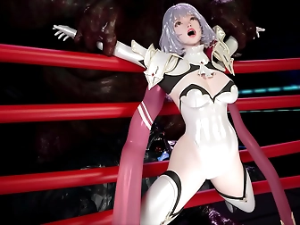 Red-Haired Japanese Guy Gets Brutal Indoor Facial Glory