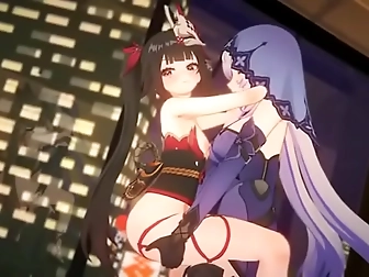 Stocking-clad Hottie Loves Rough Asian Hardcore Action