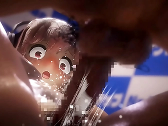 Stunning Babe Shows Off Her Skills in Kinky Fishnet Outfit